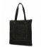 Shabbies Shopper Shoppingbag Vegetable Tanned Leather Black (1000)